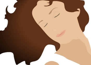 This vector graphic, with its emphasis on big hair and haircare, was created by US designer Penny Mathews.